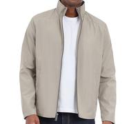 Michael Kors Veste en polyester renforcé pour homme, coupe-vent et imperméable, Sauge claire, X-Large