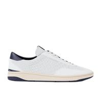 Michael Kors - Wilton Perforated Leather Baskets - Homme - Chaussures - Blanc - Taille: 42 1/2 EU