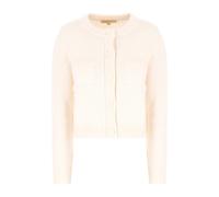 Michael Kors - Wool Cardigan - Femme - Pulls - Beige - Taille: 40 FR
