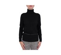 Michael Kors - Wool Turtleneck - Femme - Pulls - Noir - Taille: 38 FR