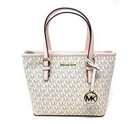 Michael Kors XS Carry All Jet Set Travel Womens Tote Powder Blush PVC