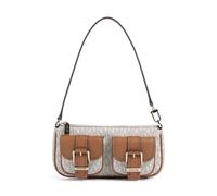Michael Kors Zoe Sac porté épaule ivoire/brun, femme