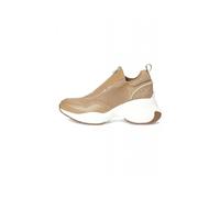 Michael Kors - Zuma Mixed-Media Trainer - Femme - Chaussures - Beige - Taille: 37 EU