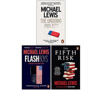 Michael Lewis Collection 3 Books Set (The Undoing Project, Flash Boys, The Fifth Risk Undoing Democracy)