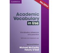 Michael McCarthy – Academic Vocabulary in Use – Édition avec corrigés – Broché