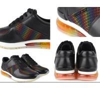 MICHAEL MICHAEL KORS Allie Baskets Arc-En-Ciel Extrême Chaussures Neuves 36