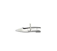 Michael Kors - Dina Leather Chaussures - Femme - Chaussures - Gris - Taille: 37 1/2 EU
