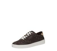 MICHAEL Michael Kors Baskets basses 'KAYCEE' marron / brun foncé / or, Taille 36