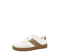 MICHAEL Michael Kors Baskets basses 'KAYCEE' marron / gris clair / blanc, Taille 35