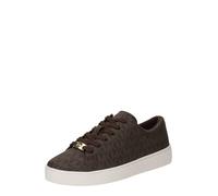 MICHAEL Michael Kors Baskets basses 'KEATON' bleu foncé / marron châtaigne, Taille 42,5