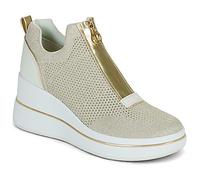 MICHAEL Michael Kors Baskets montantes EMMY WEDGE ZIP SLIP ON in Doré 36