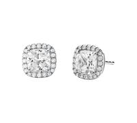 Michael Kors Brilliance - Boucles d'oreilles en Argent 925 avec Zircon Transparent, Taille Unique MKC1405AN040