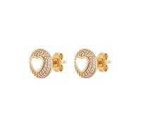 MICHAEL Michael Kors Boucles d'oreilles 'LOVE' champagne / or, Taille One Size