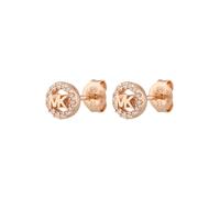 MICHAEL Michael Kors Boucles d'oreilles or rose / transparent, Taille One Size