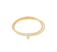 MICHAEL Michael Kors Bracelet 'BRILLIANCE' or / transparent, Taille One Size