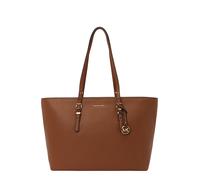 Michael Kors Quinn Large Cabas marron, cuir de vache finement grainé, femme