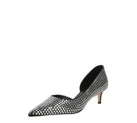 MICHAEL Michael Kors Escarpins 'ELYSE' noir / argent, Taille 38