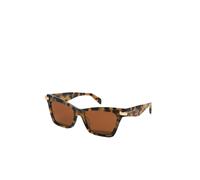MICHAEL Michael Kors Lunettes de soleil 'GRAND CAYMAN' camel / noir, Taille Taille unique