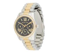 Michael Kors Montre Lexington pour Femme, Mouvement chronographe à Quartz avec Bracelet en Acier Inoxydable