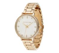 MICHAEL Michael Kors Montre à affichage analogique 'PYPER' or / transparent / coquille d'oeuf, Taille One Size