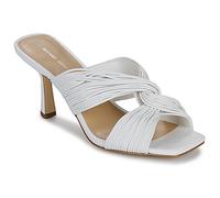 Michael Kors Femme Alessia Heeled Shoes, White Optical, 37 EU