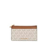Michael Kors Porte-monnaie Jet Set 32F5GJ6D8B Porte-cartes zippé décontracté Beige Taille unique