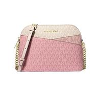 Michael Kors Jet Set Travel Medium Color-Block Logo Sac Bandoulière Dôme, Fard en poudre multi, Medium