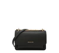 Michael Kors Claire Large Sac porté épaule noir, cuir de vache grainé, femme