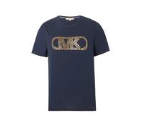 MICHAEL Michael Kors T-shirt 'EMPIRE CLASSIC' bleu marine / or, Taille S