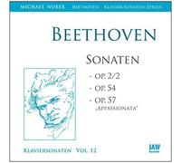 Michael Nuber (Klavier) - L.v. Beethoven: Klaviersonate Nr. 2 A-Dur op. 2,2 + Nr. 22 F-Dur op. 54 + Nr. 23 f-moll op. 57 "Appassionata" /// Michael Nuber (Pianist)