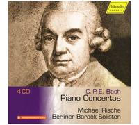 Michael Rische - C.P.E. Bach: Piano Concertos (4 Cd) - Michael Rische [Compact Discs]