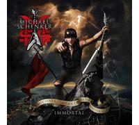 Michael Schenker Immortal white/black bi-colored in (Vinyl)