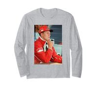 Michael Schumacher chez Silverstone GP Motor Racing Driver Manche Longue
