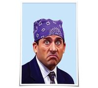 Michael Scott - Poster art déco - Décoration murale moderne pour chambre à coucher - 30,5 x 40,6 cm