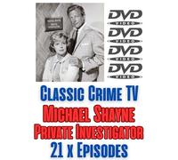 Michael Shayne Private Investigator - 21 Episodes - Public Domain Tv Series Dvd