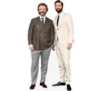 Michael Sheen and David Tennant (Duo) Mini découpe célébrités