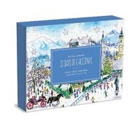 Michael Storrings 12 Days of Christmas Advent Puzzle Calendar by Galison NEUF