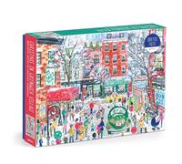 Galison Puzzle Michael Storrings – Christmas in Greenwich Village – 1000 pièces