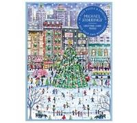 Michael Storrings Christmas in the City Greeting Card Puzzle by Galison Galison (Auteur)