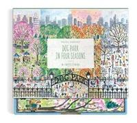 Michael Storrings Dog Park in Four Seasons Greeting Card Assortment by Galison Galison (Auteur)