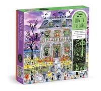 Galison Puzzle Michael Storrings Haunted House phosphorescent 500 pièces