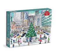 Michael Storrings Snowfall on Park Avenue 1000 Piece Puzzle