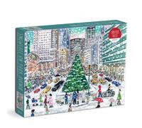 Michael Storrings Snowfall on Park Avenue 1000 Piece Puzzle by Galison [Jigsaw]