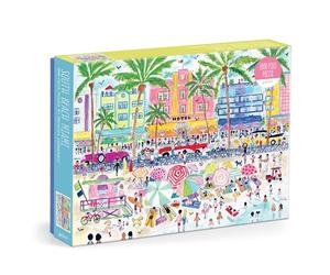 Michael Storrings South Beach Miami 1000 Piece Puzzle