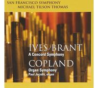 MICHAEL TILSON THOMAS/+ - CONCORD SYMPHONY/ORGAN SYMPHONY SACD NEUF