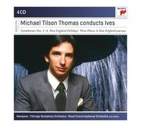 MICHAEL TILSON THOMAS CONDUCTS IVES-THOMAS,MICHAEL TILSON 4CD NEUF IVES,CHARLES
