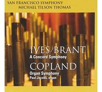 Charles Ives / Michael Tilson Thomas – A Concord Symphony / Sinfonia per Organo – CD – Warner Music