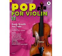 Michael Zlanabi Pop for Violin: Every Breath You Take. Band 11. 1-2 (Musiknoten)