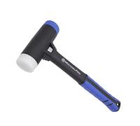 MichaelPro Maillet en caoutchouc double face, poignée bien équilibrée, tête résistante aux chocs et aux étincelles, non marquante, idéal pour l'assemblage de meubles, le travail du bois et les projets