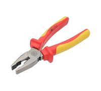 MichaelPro MP003066 Pince combinée isolée de 20,3 cm, certifiée VDE 1000 V, dureté des mâchoires HRC58 à 62, poignées antidérapantes bicolores
